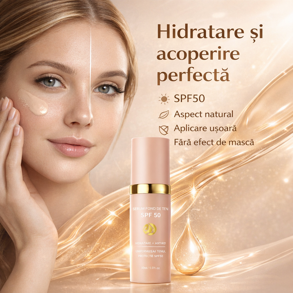 Fond de ten ser cu SPF50
